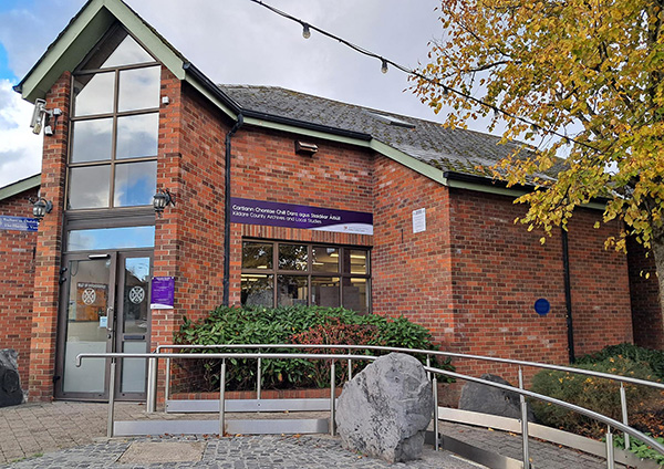 Exterior of Kildare County Archive and Local Studies